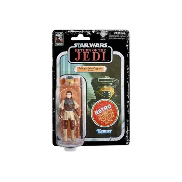 Star Wars The Retro Collection Princess Leia Organa (Boushh) 3 3/4-Inch Figure - Picture 4 of 5